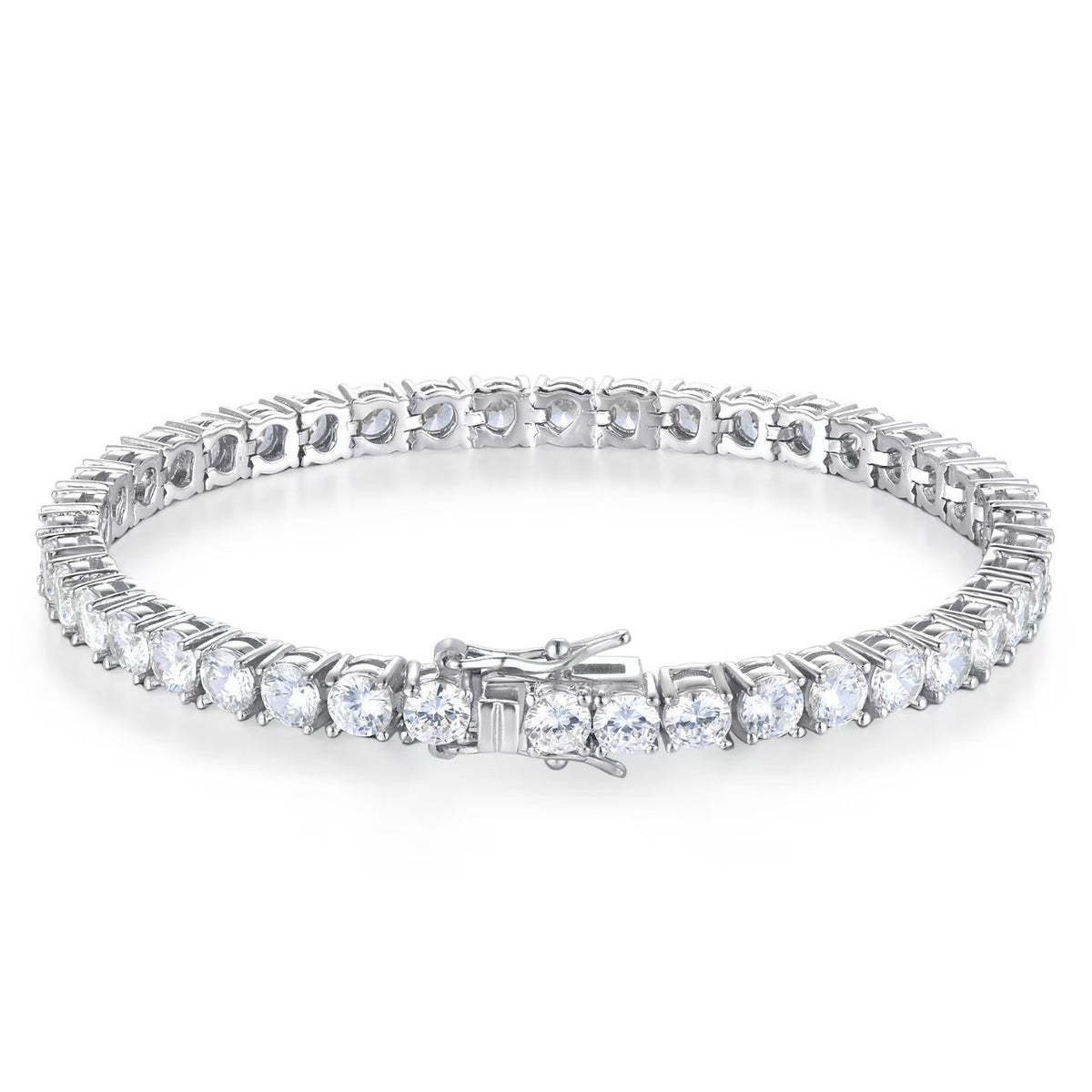 Copper Gold-Plated Zircon Bracelet
