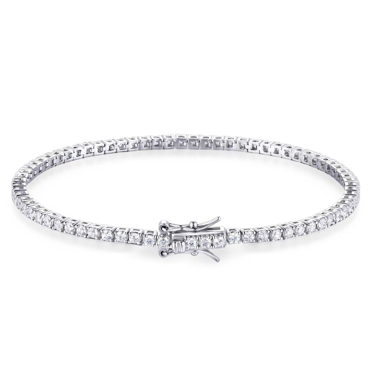 Copper Gold-Plated Zircon Bracelet